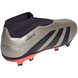 Botas de fútbol adidas Predator League Ll Fg IF6331 plata 2