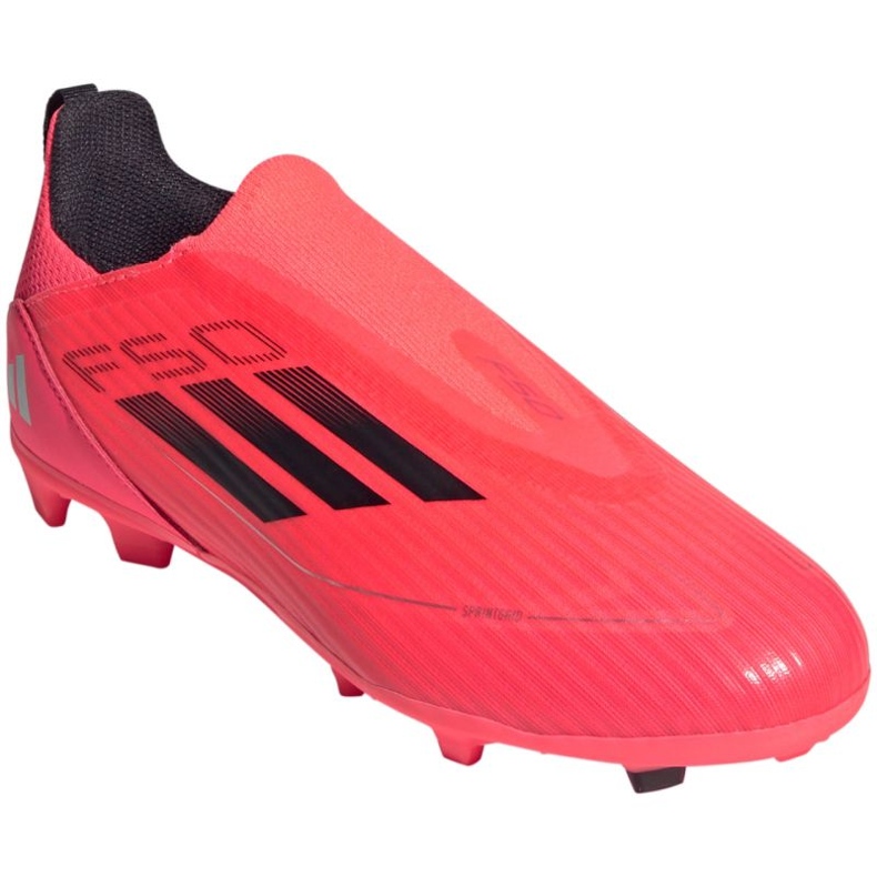 Zapatillas de fútbol adidas F50 League Ll FG/MG IF1363 rojo 1