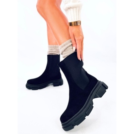 Magers Botas Chelsea altas negras negro 4