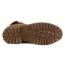 Olivier Zapatos de Invierno Hombre Botines con cordones 136GT marrón 6