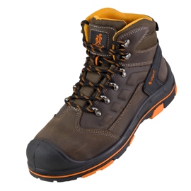 Botas de trabajo de hombre URGENTE 133/S3 marrón 2