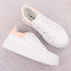 Deportiva mujer plataforma blanca Sabatina 0974 blanco 4