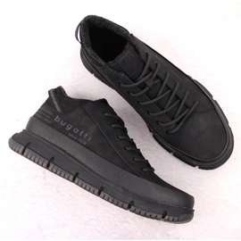Botas altas con aislamiento para hombre, negras Bugatti OO153100 negro 3