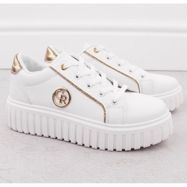 News Deportivas mujer plataforma color blanco NOVEDAD 4757 2