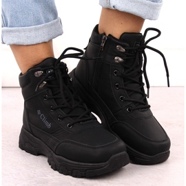 Botas altas de trekking con aislamiento, negro NEWS 7921 5