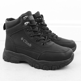 Botas altas de trekking con aislamiento, negro NEWS 7921 2