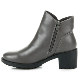Vices New Collection Botas en un poste ancho gris 3