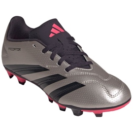 Zapatillas de fútbol adidas Predator Club FxG IF6423 plata 1