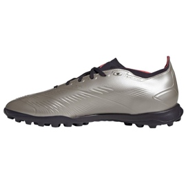 Botas de fútbol adidas Predator League Tf IF6376 plata 1