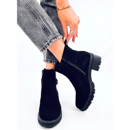 Botas Chelsea de tacón bajo Airon Black negro 4