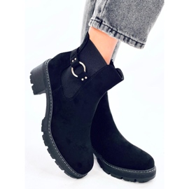 Botas Chelsea de tacón bajo Airon Black negro 5