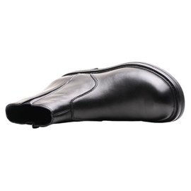 Botines de mujer de piel con aislamiento negro Sergio Leone BT345-S 7