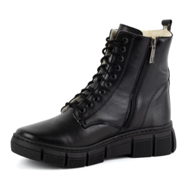 WASAK Botas de mujer de piel con aislamiento de invierno 0660W negro 2