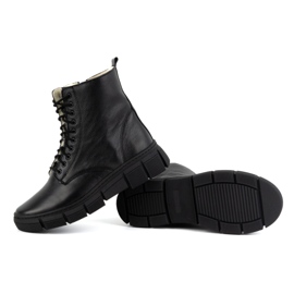 WASAK Botas de mujer de piel con aislamiento de invierno 0660W negro 4