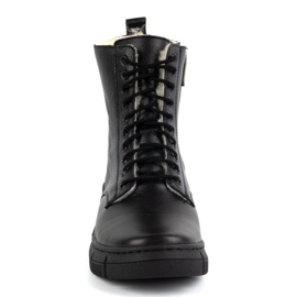 WASAK Botas de mujer de piel con aislamiento de invierno 0660W negro 7