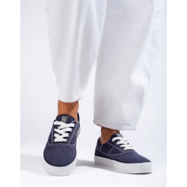 Zapatillas de mujer Big Star KK274018 azul 2