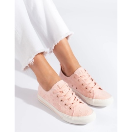 Deportivas rosas de mujer Big Star LL274224 rosado 3