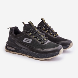 Zapatillas Deportivas de Hombre con Plataforma Negras Idama negro 1