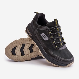 Zapatillas Deportivas de Hombre con Plataforma Negras Idama negro 3