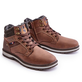 McBraun Tramperos aislados para hombre, color marrón 6