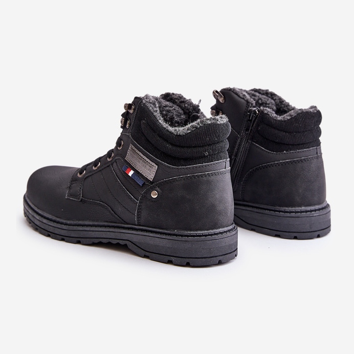 McBraun Tramperos aislados para hombre, color negro 2