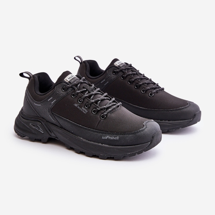 Zapatillas Deportivas Trekking Ligeras Hombre McBraun Negro 1