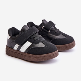 Zapatillas Infantiles Velcro Tromella Negra negro 1