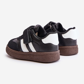 Zapatillas Infantiles Velcro Tromella Negra negro 2