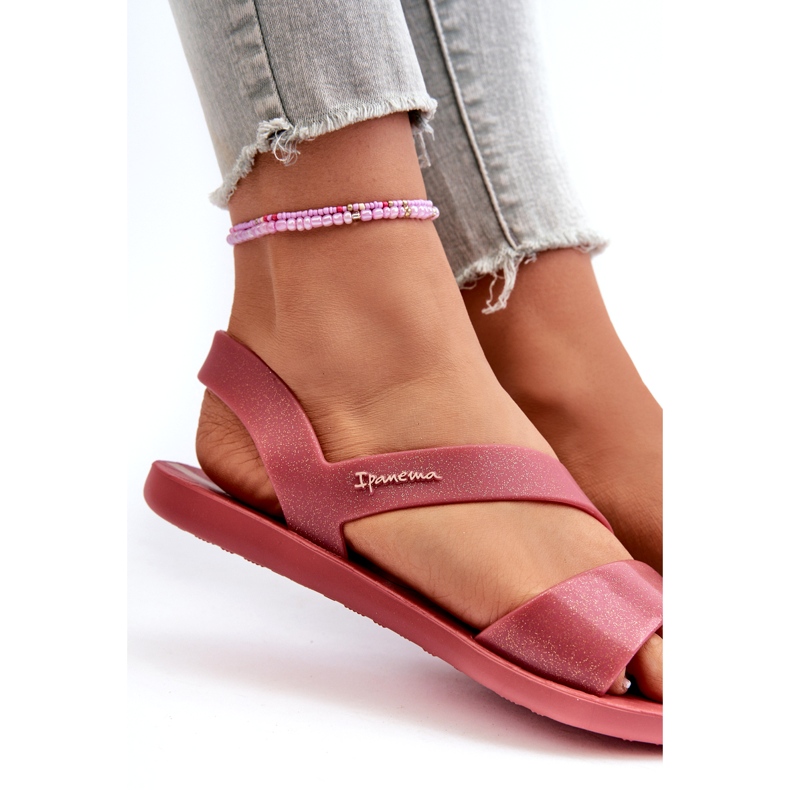 Sandalias De Mujer Con Purpurina 82429 Ipanema Vibe Sandal Fem Rosa 3