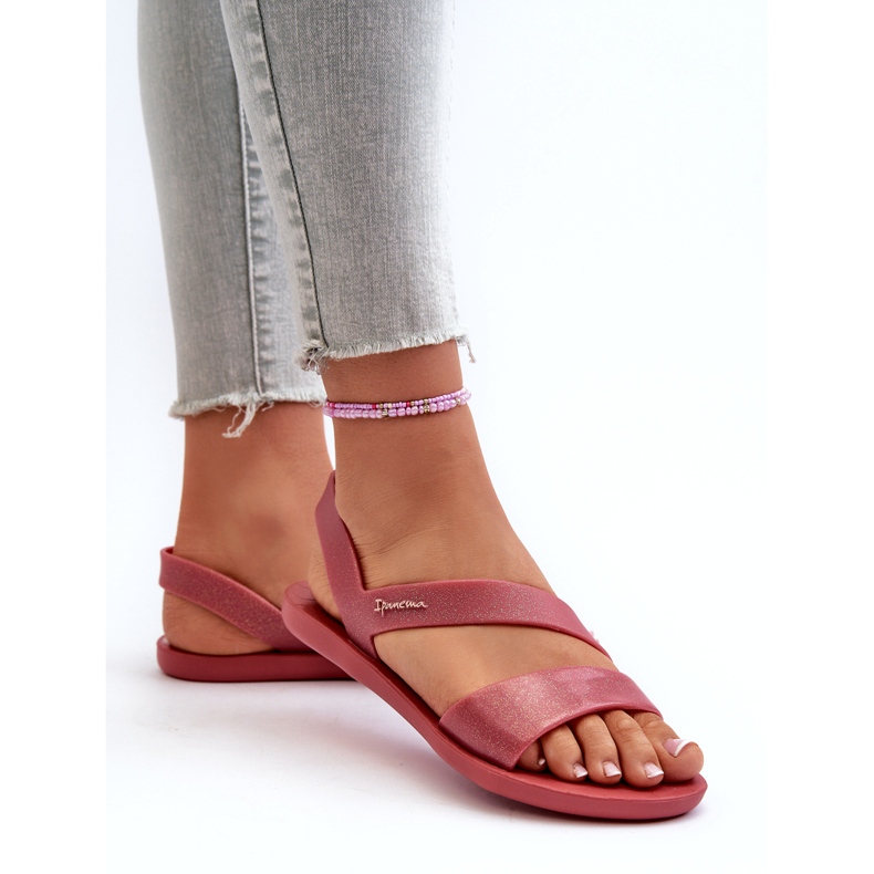 Sandalias De Mujer Con Purpurina 82429 Ipanema Vibe Sandal Fem Rosa 1