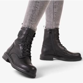 Botines de mujer marroquinería negros Sergio Leone BT682-S 2