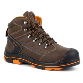 Botas de trabajo de hombre URGENTE 133/S3 marrón 3