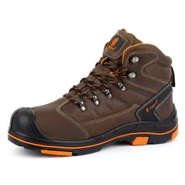 Botas de trabajo de hombre URGENTE 133/S3 marrón 4