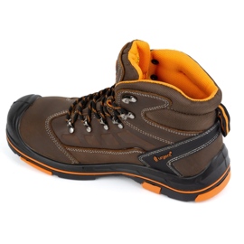 Botas de trabajo de hombre URGENTE 133/S3 marrón 1