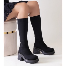 Botas negras con parte superior flexible de Nimrod negro 2