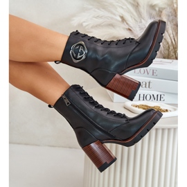 Vinceza 58359 Botas de tacón alto con aislamiento para mujer, color negro 7