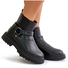 Botas Chelsea Aislantes Con Cremallera Big Star OO274A128 Negro 11