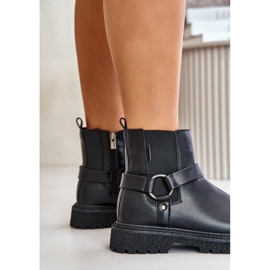 Botas Chelsea Aislantes Con Cremallera Big Star OO274A128 Negro 8