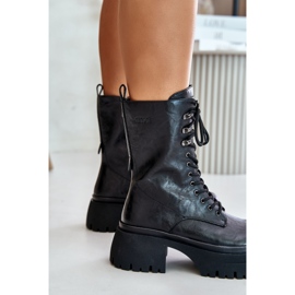 Botas de trabajadora de piel para mujer con aislamiento GOE OO2N4121 Negro 6