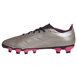 Botas de fútbol adidas Predator League Mg IF6383 plata 1