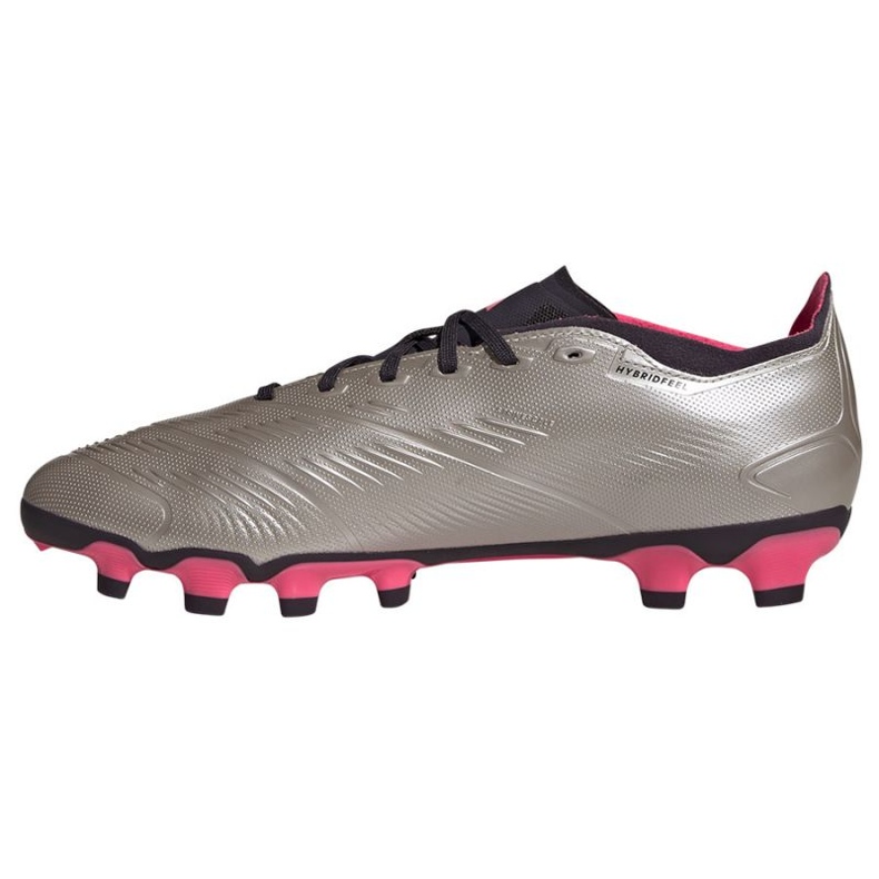 Botas de fútbol adidas Predator League Mg IF6383 plata 1