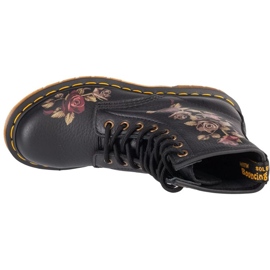 Dr. Martens doctor zapatos Martens 1460 Rosas podridas DM32070001 negro 2