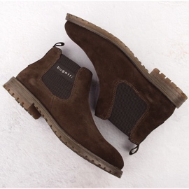 Botas Chelsea de hombre con aislamiento de piel marrón Bugatti OO153224 3