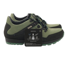 Trekking con membrana Sympatex Badura 3141 negro verde 5 Trekking con membrana Sympatex Badura 3141 negro verde 5