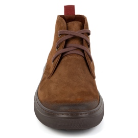 Zapatos chukka hombre piel KAMPOL 109/804 Sw marrón 8