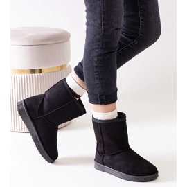 Botas de nieve Libero clásicas con aislamiento negras negro 2