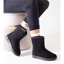 Botas de nieve Libero clásicas con aislamiento negras negro 3