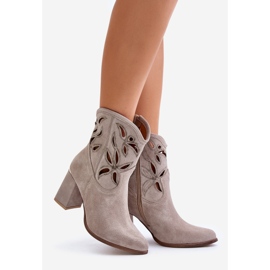 Lewski Shoes Botines Ante Calados Lewski 3629 Cappucino beige 1
