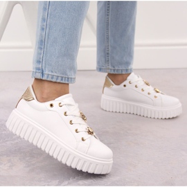 News Deportivas mujer plataforma color blanco NOVEDAD 4756 6