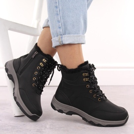 Botas trekking negras con aislamiento Vanhorn 16318 negro 4